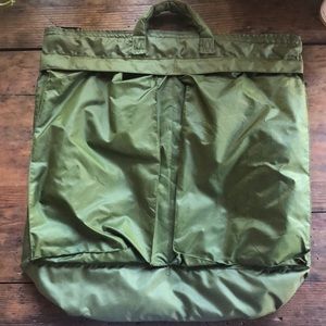 Vintage military flight/helmet bag